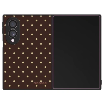 Θήκη για Samsung Galaxy Z Fold8 5G - Vanilla Dots & Chocolate