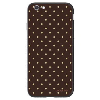Θήκη για Apple iPhone 6/6S - Vanilla Dots & Chocolate