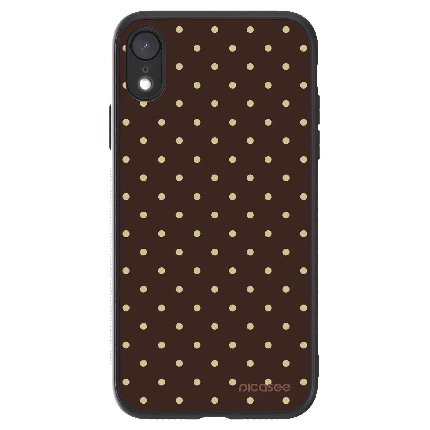 Picasee ULTIMATE CASE για Apple iPhone XR - Vanilla Dots & Chocolate