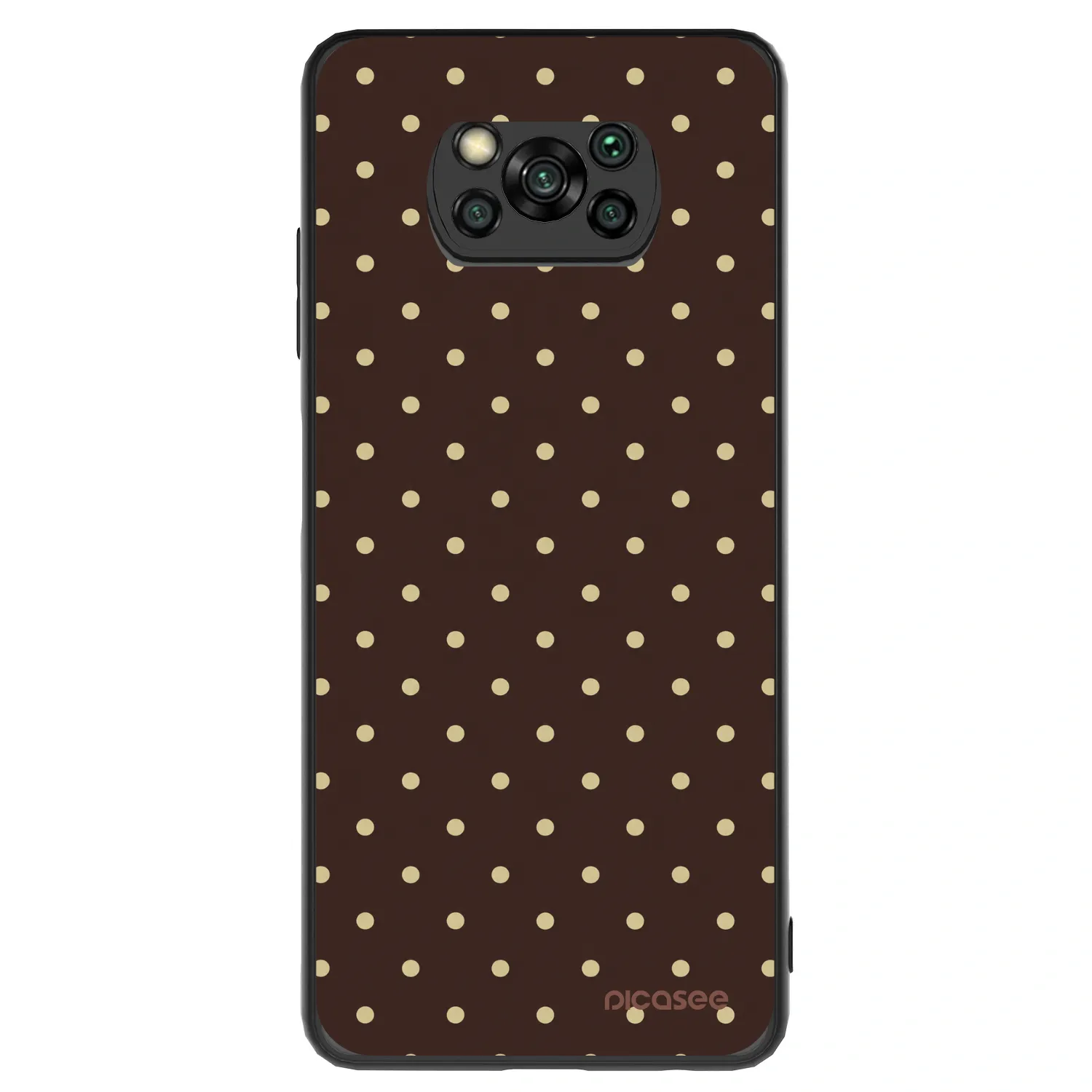 Picasee ULTIMATE CASE για Xiaomi Poco X3 - Vanilla Dots & Chocolate