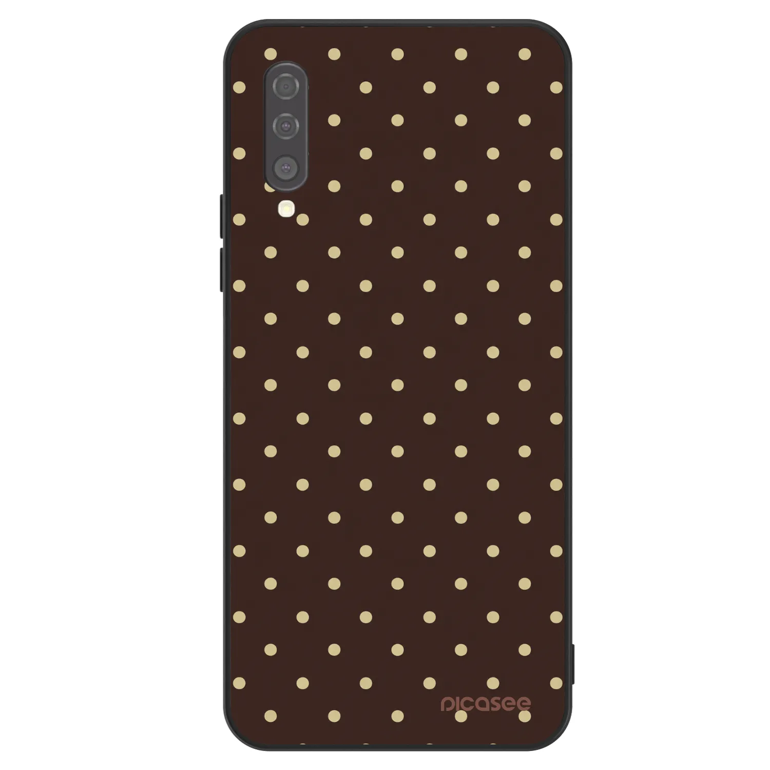 Picasee ULTIMATE CASE για Samsung Galaxy A50 A505F - Vanilla Dots & Chocolate