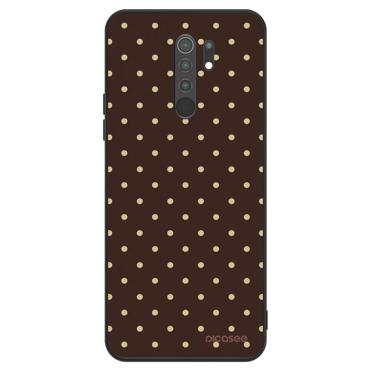 Picasee ULTIMATE CASE για Xiaomi Redmi 9 - Vanilla Dots & Chocolate