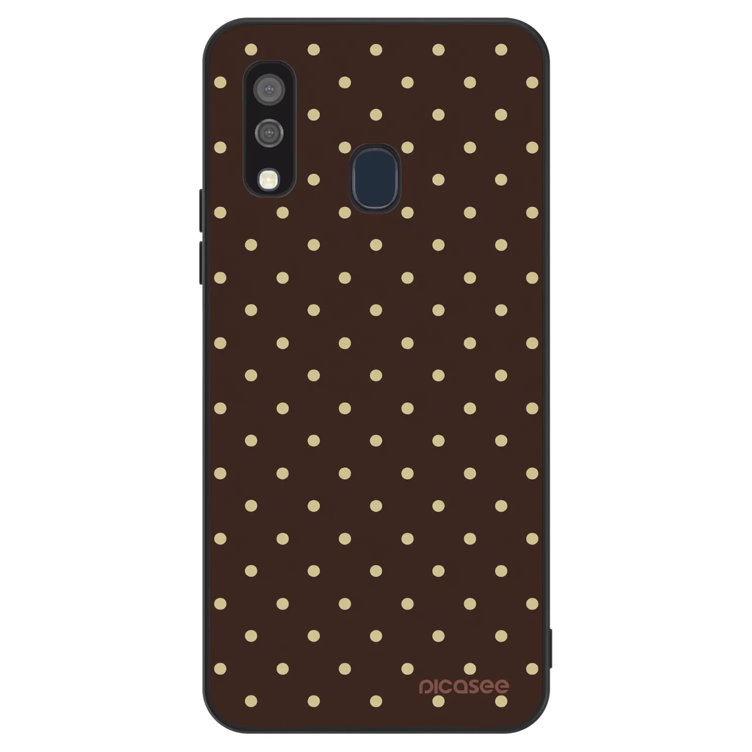 Picasee ULTIMATE CASE για Samsung Galaxy A40 A405F - Vanilla Dots & Chocolate