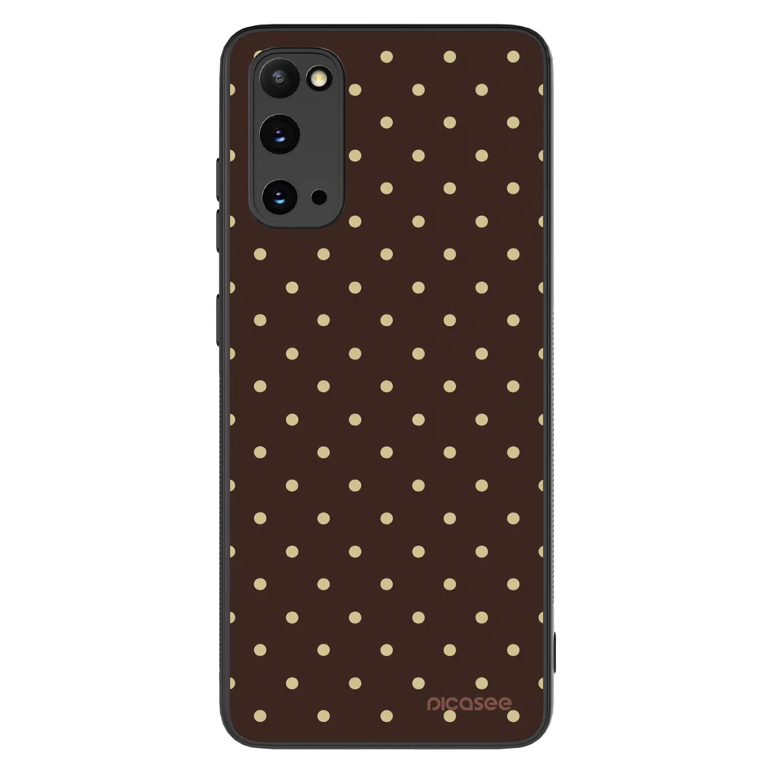 Picasee ULTIMATE CASE για Samsung Galaxy S20 G980F - Vanilla Dots & Chocolate