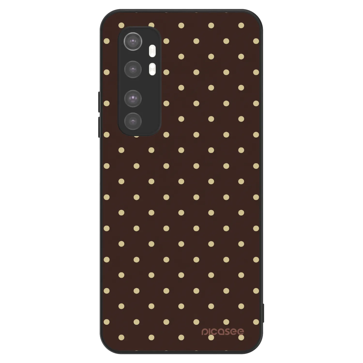 Picasee ULTIMATE CASE για Xiaomi Mi Note 10 Lite - Vanilla Dots & Chocolate