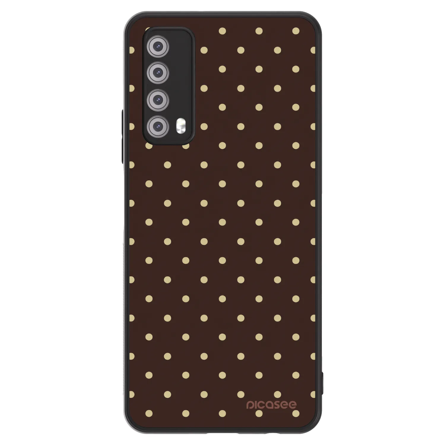 Picasee ULTIMATE CASE για Huawei P Smart 2021 - Vanilla Dots & Chocolate