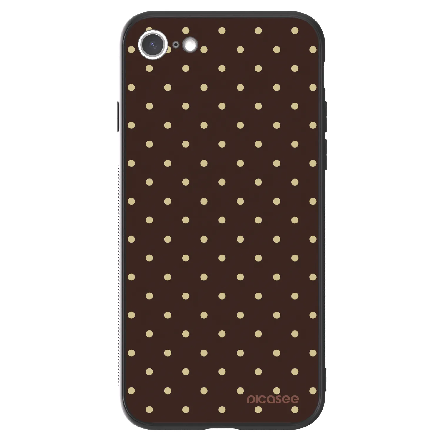 Picasee ULTIMATE CASE για Apple iPhone 8 - Vanilla Dots & Chocolate