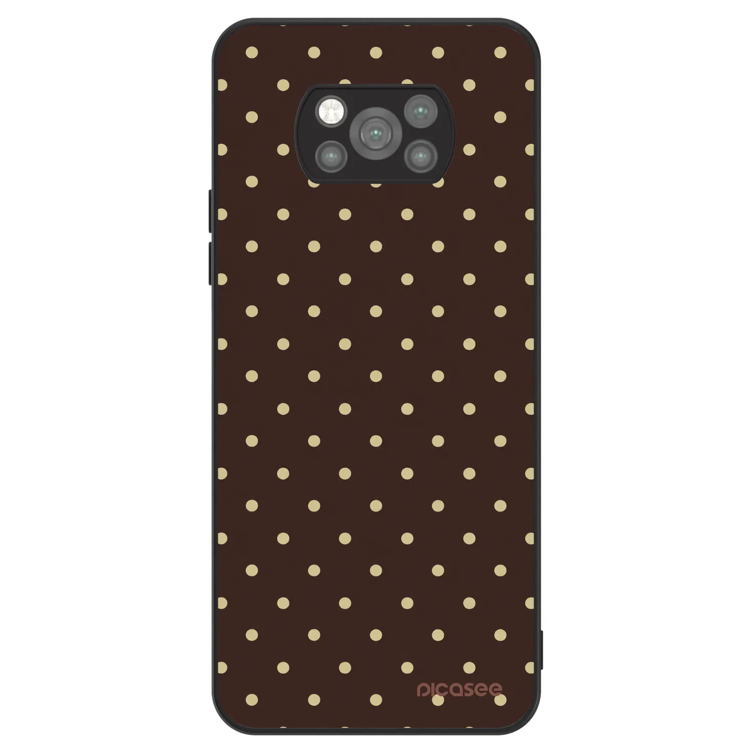 Picasee ULTIMATE CASE για Xiaomi Poco X3 Pro - Vanilla Dots & Chocolate