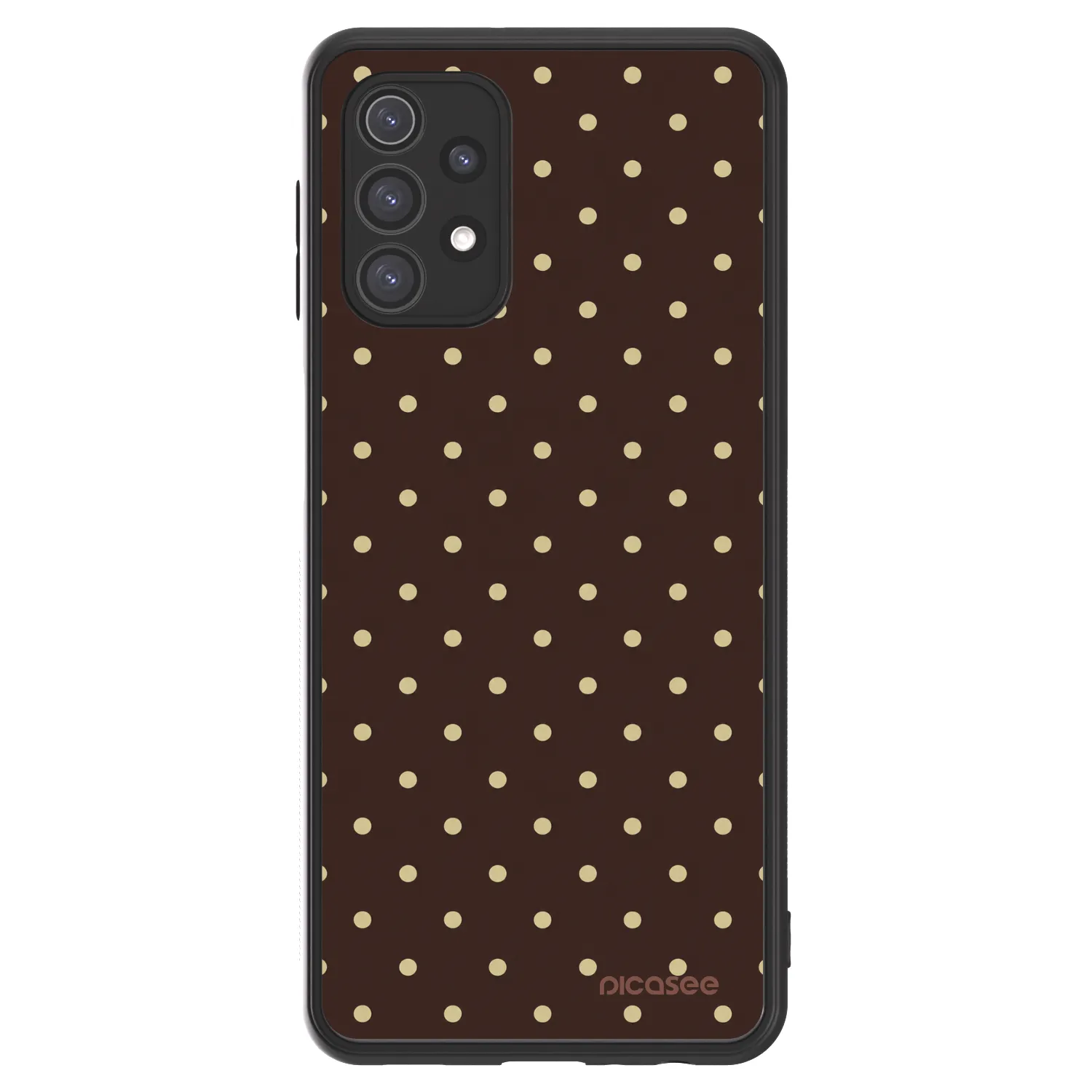 Picasee ULTIMATE CASE για Samsung Galaxy A32 5G A326B - Vanilla Dots & Chocolate