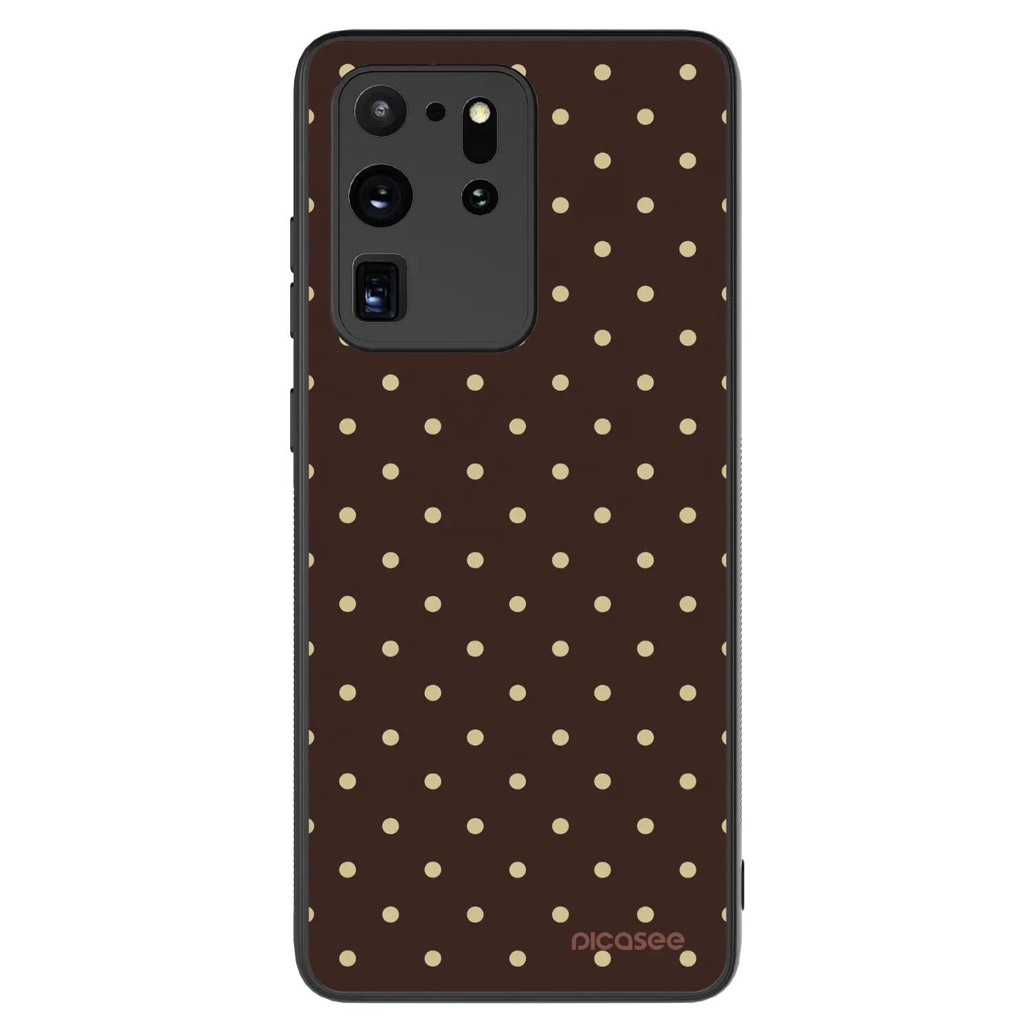 Picasee ULTIMATE CASE για Samsung Galaxy S20 Ultra 5G G988F - Vanilla Dots & Chocolate