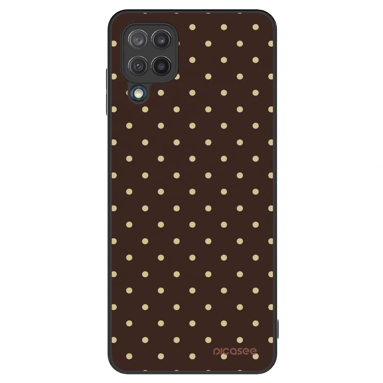 Picasee ULTIMATE CASE για Samsung Galaxy M12 M127F - Vanilla Dots & Chocolate