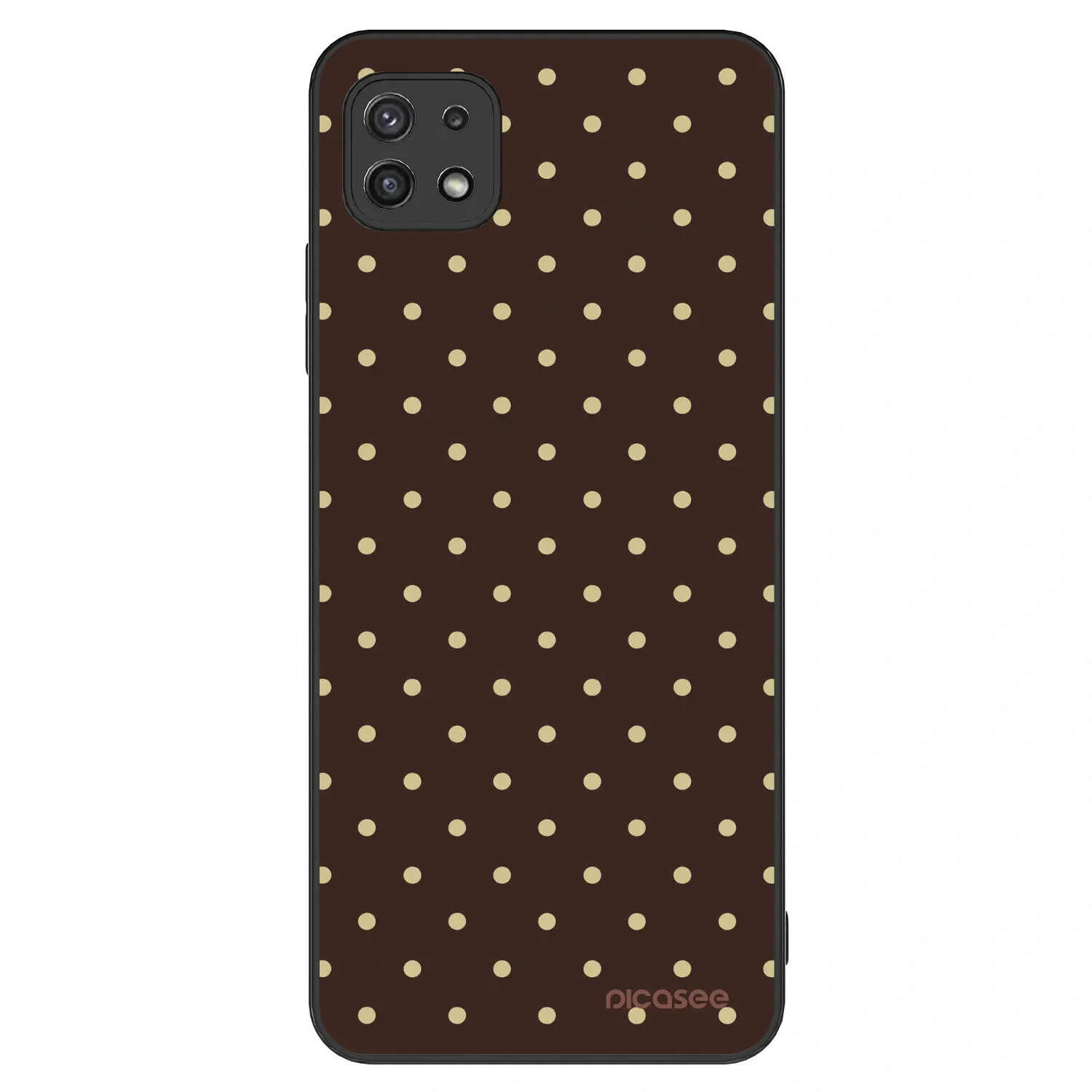 Picasee ULTIMATE CASE για Samsung Galaxy A22 A226B 5G - Vanilla Dots & Chocolate