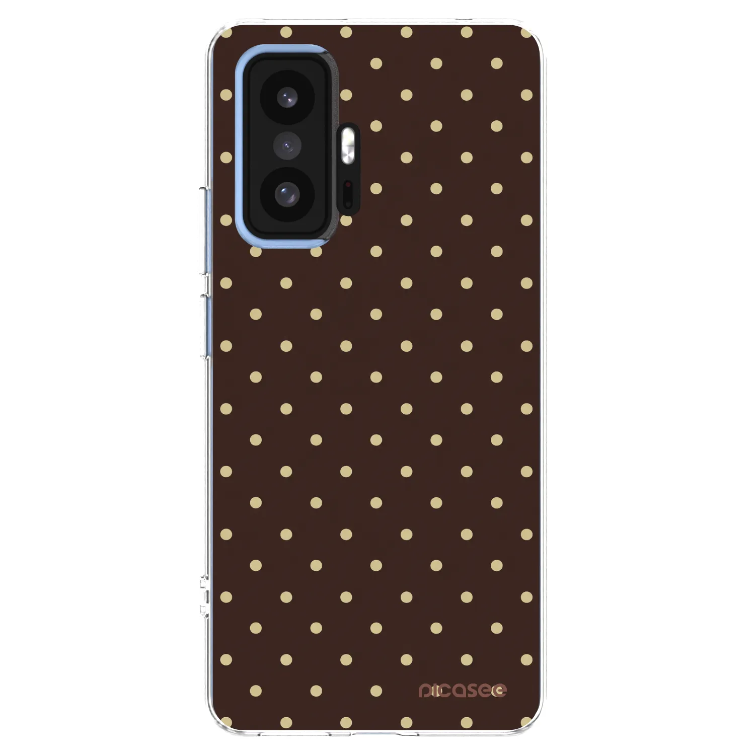 Picasee διαφανής θήκη σιλικόνης Xiaomi 11T - Vanilla Dots & Chocolate