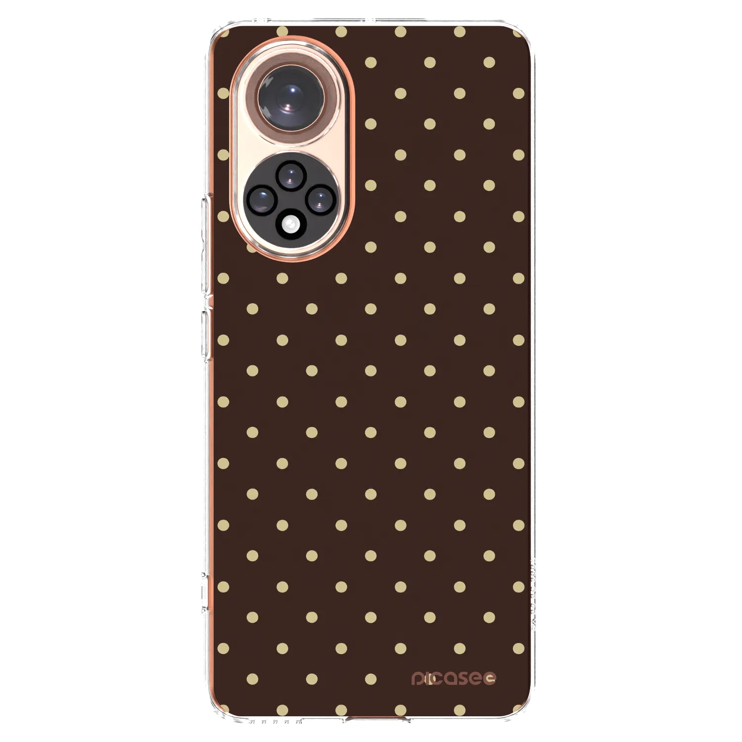 Picasee διαφανής θήκη σιλικόνης Huawei Nova 9 - Vanilla Dots & Chocolate