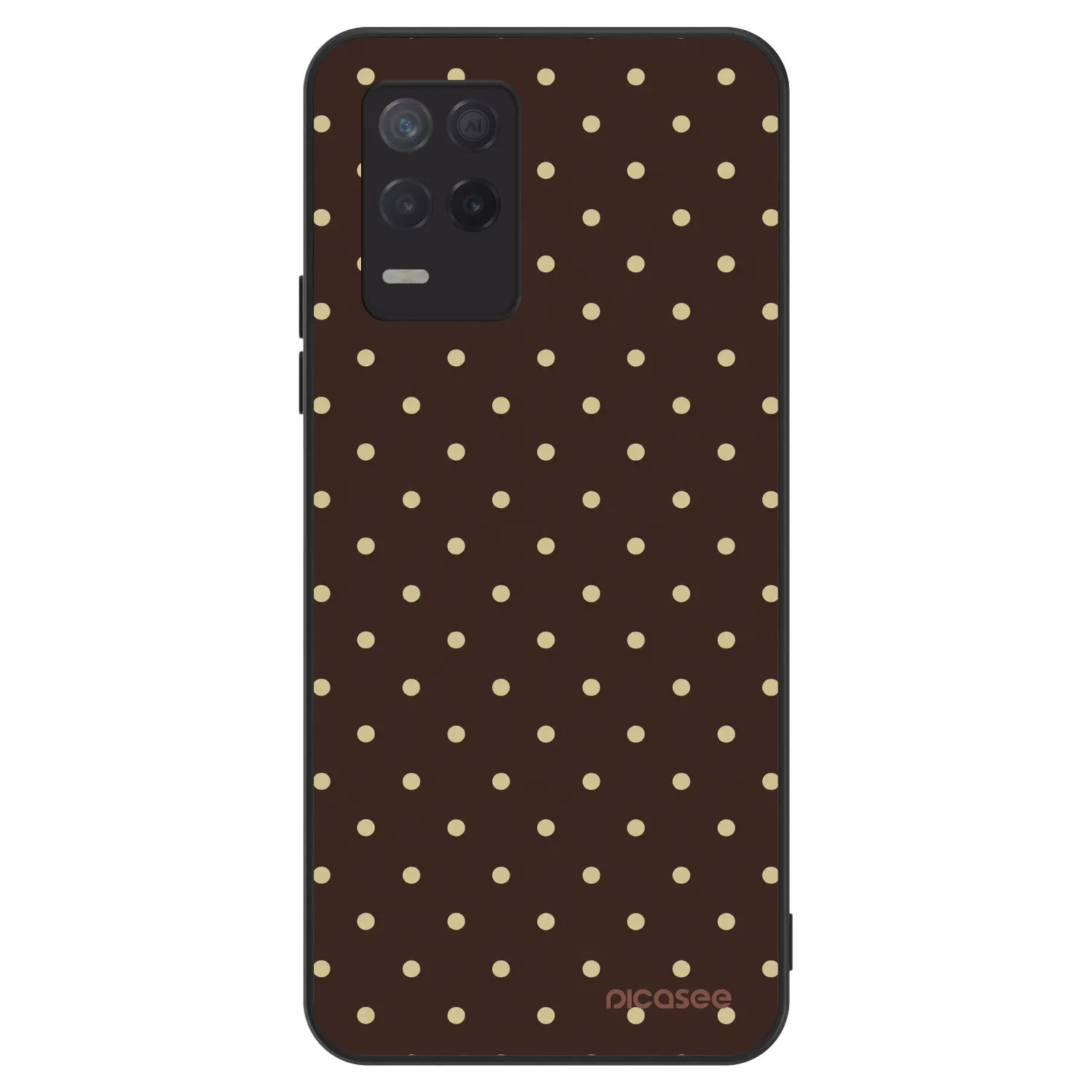 Picasee ULTIMATE CASE για Realme 8 5G - Vanilla Dots & Chocolate