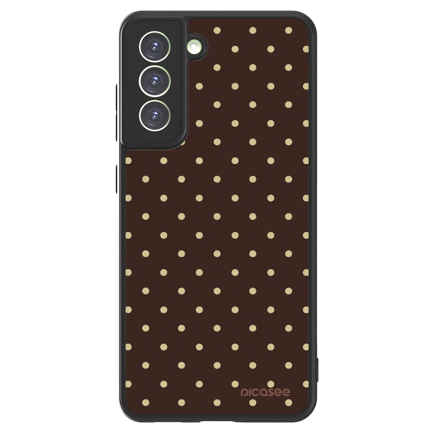 Picasee ULTIMATE CASE για Samsung Galaxy S21 FE 5G - Vanilla Dots & Chocolate