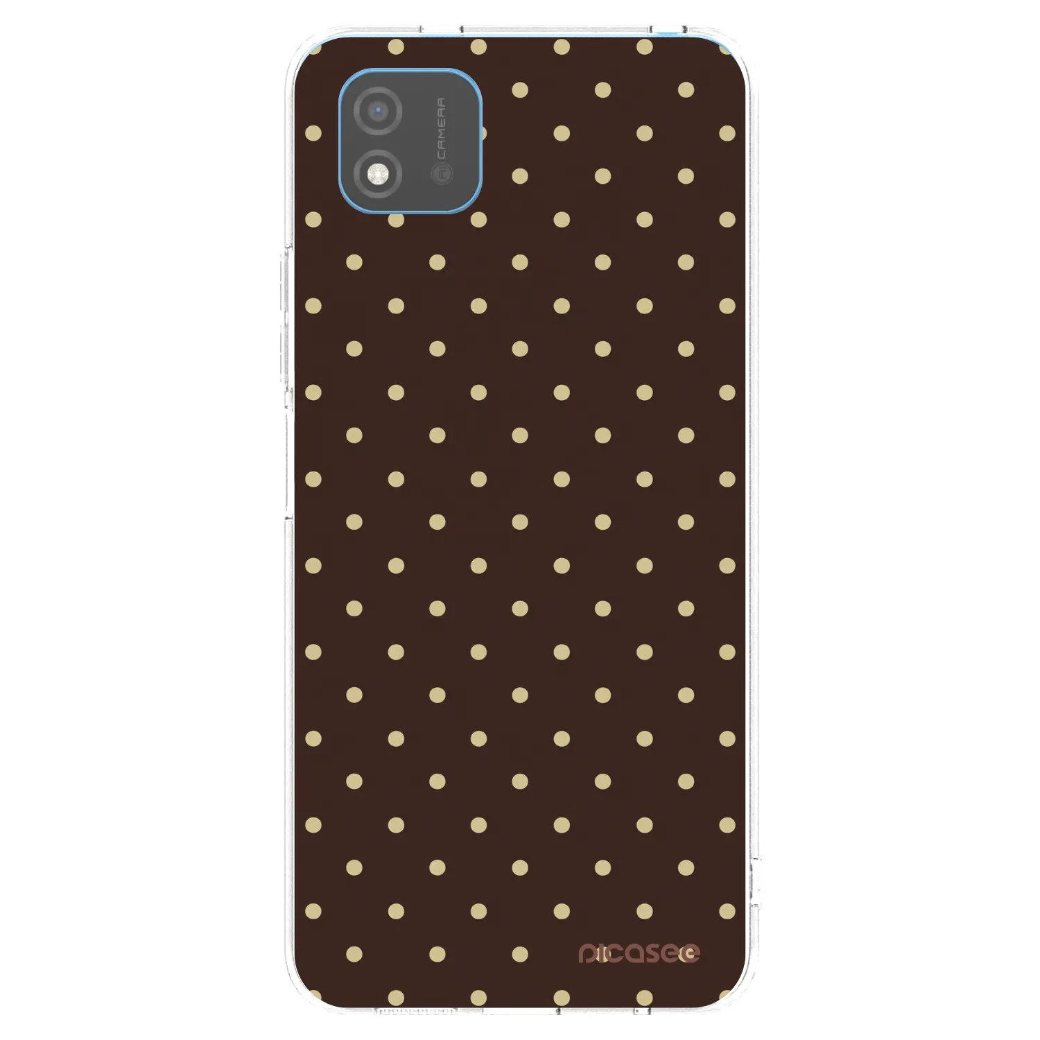Picasee διαφανής θήκη σιλικόνης Realme C11 (2021) - Vanilla Dots & Chocolate