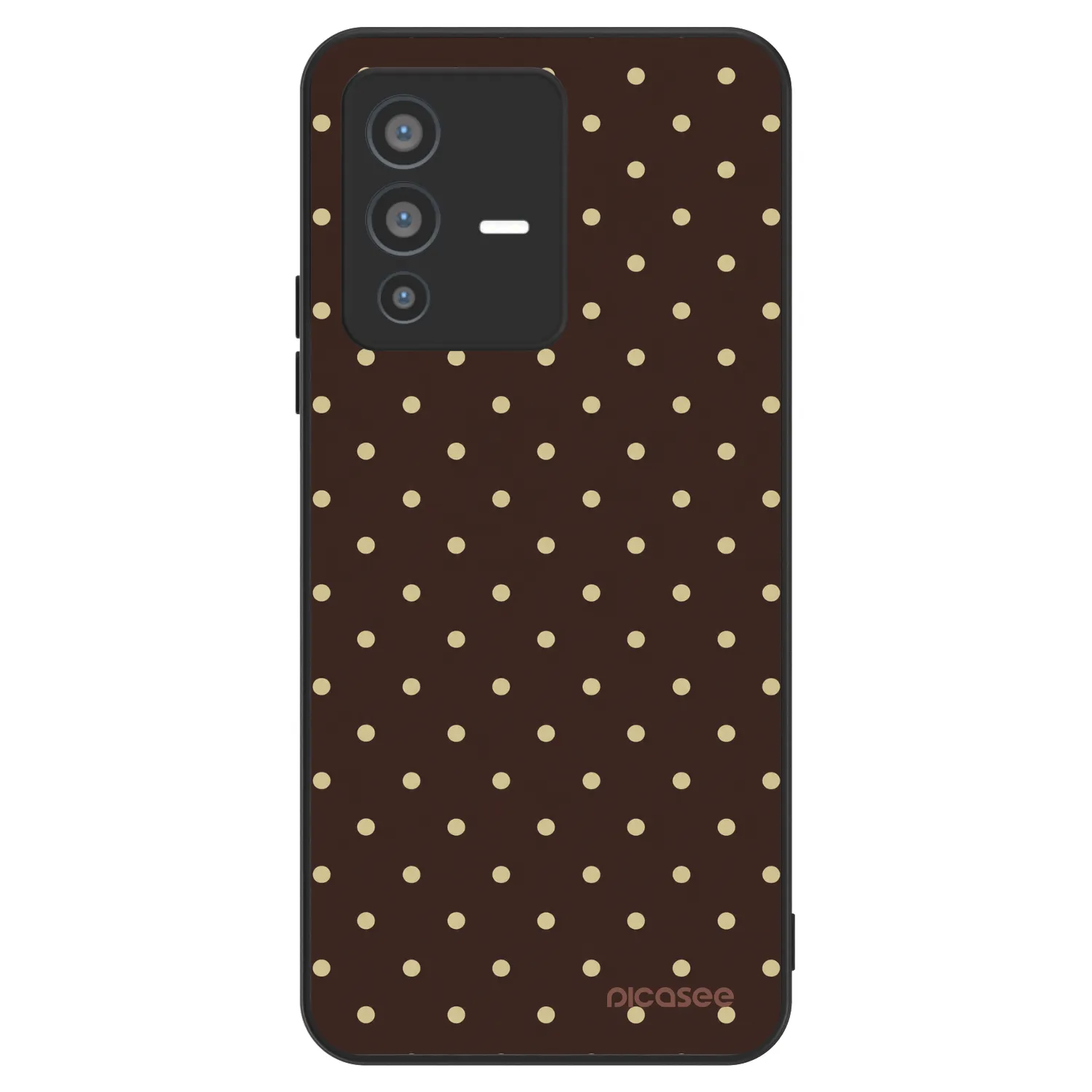 Picasee ULTIMATE CASE για Vivo V23 5G - Vanilla Dots & Chocolate