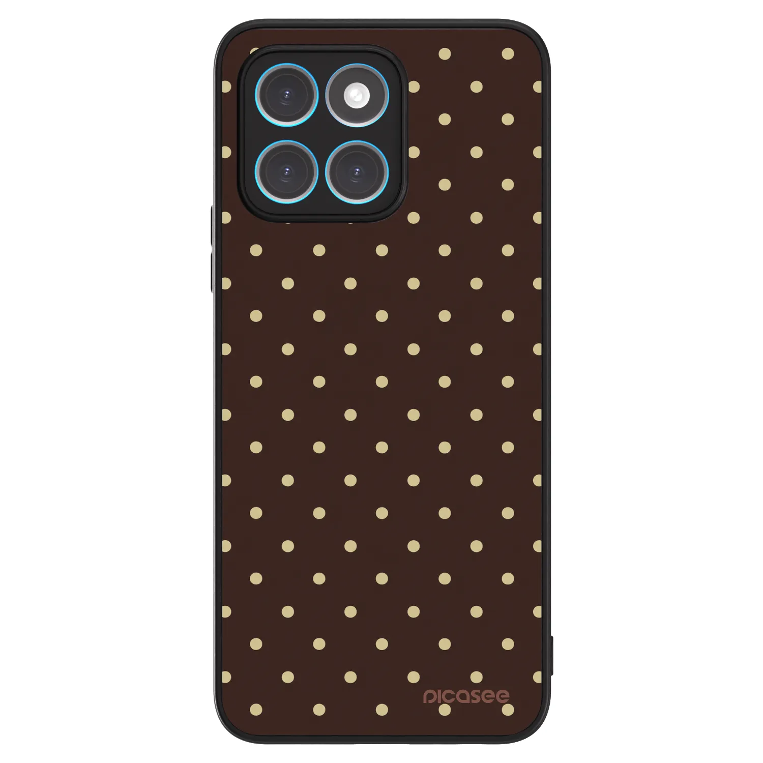 Picasee ULTIMATE CASE για Honor X8 4G - Vanilla Dots & Chocolate