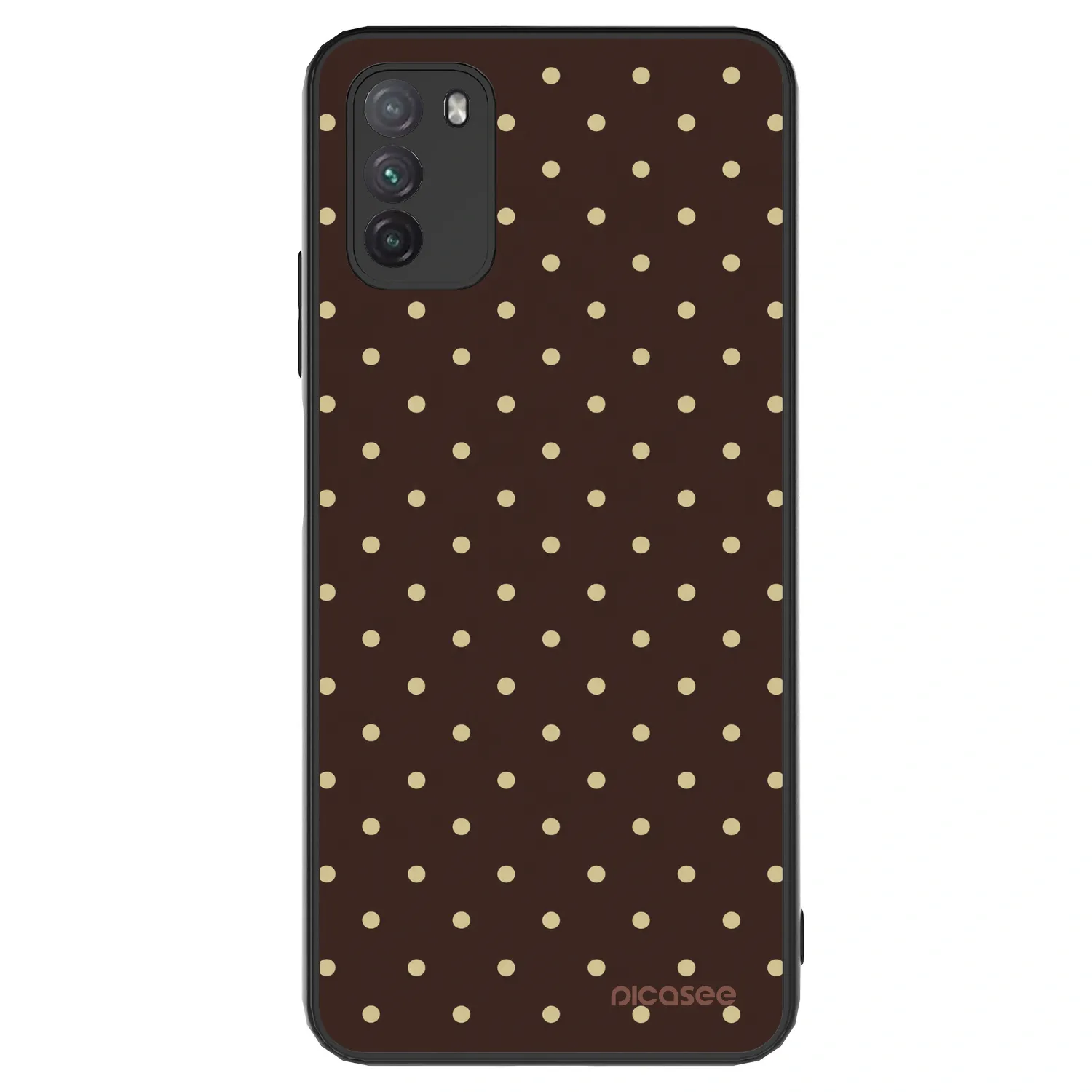 Picasee ULTIMATE CASE για Xiaomi Poco M3 - Vanilla Dots & Chocolate
