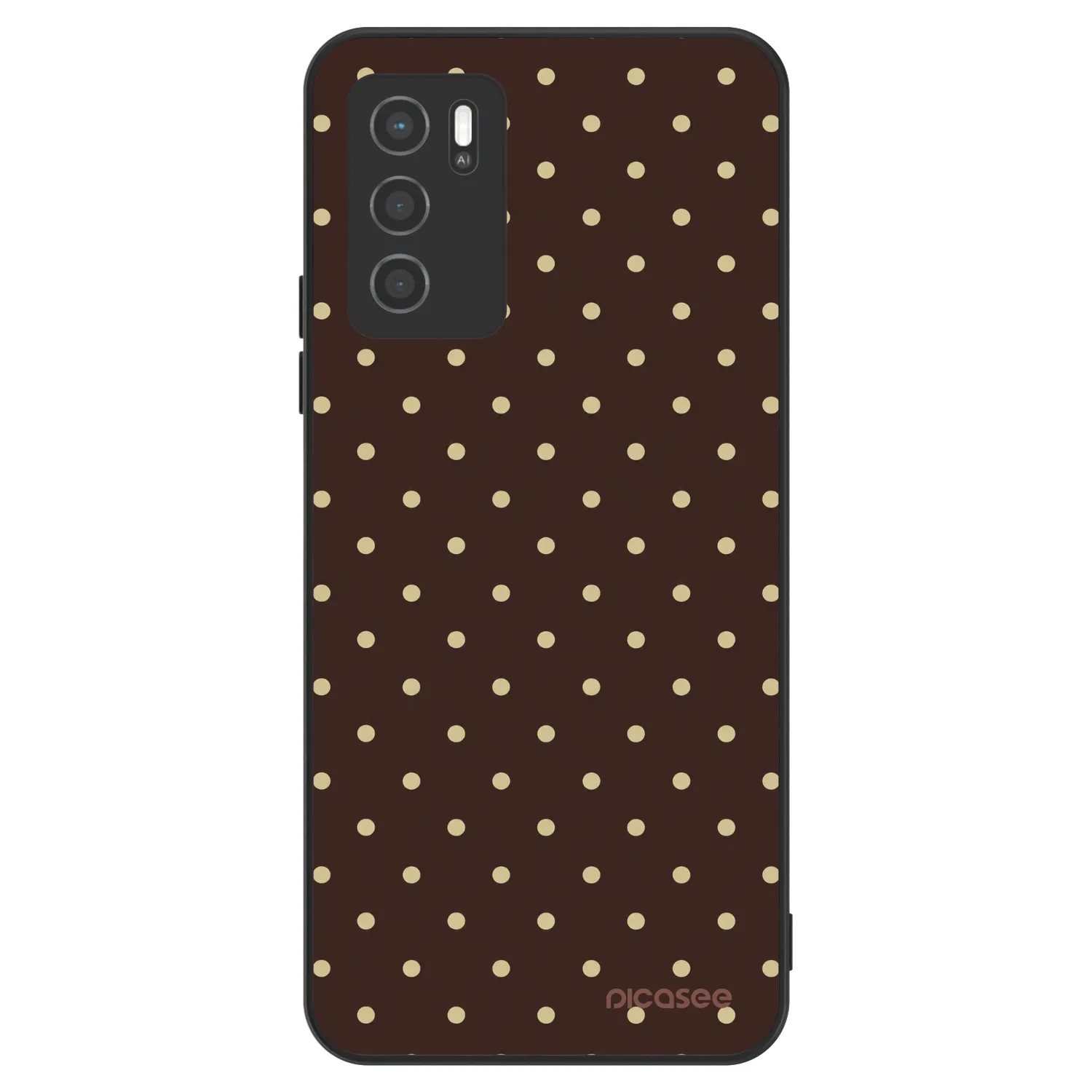 Picasee ULTIMATE CASE για OPPO A16s - Vanilla Dots & Chocolate