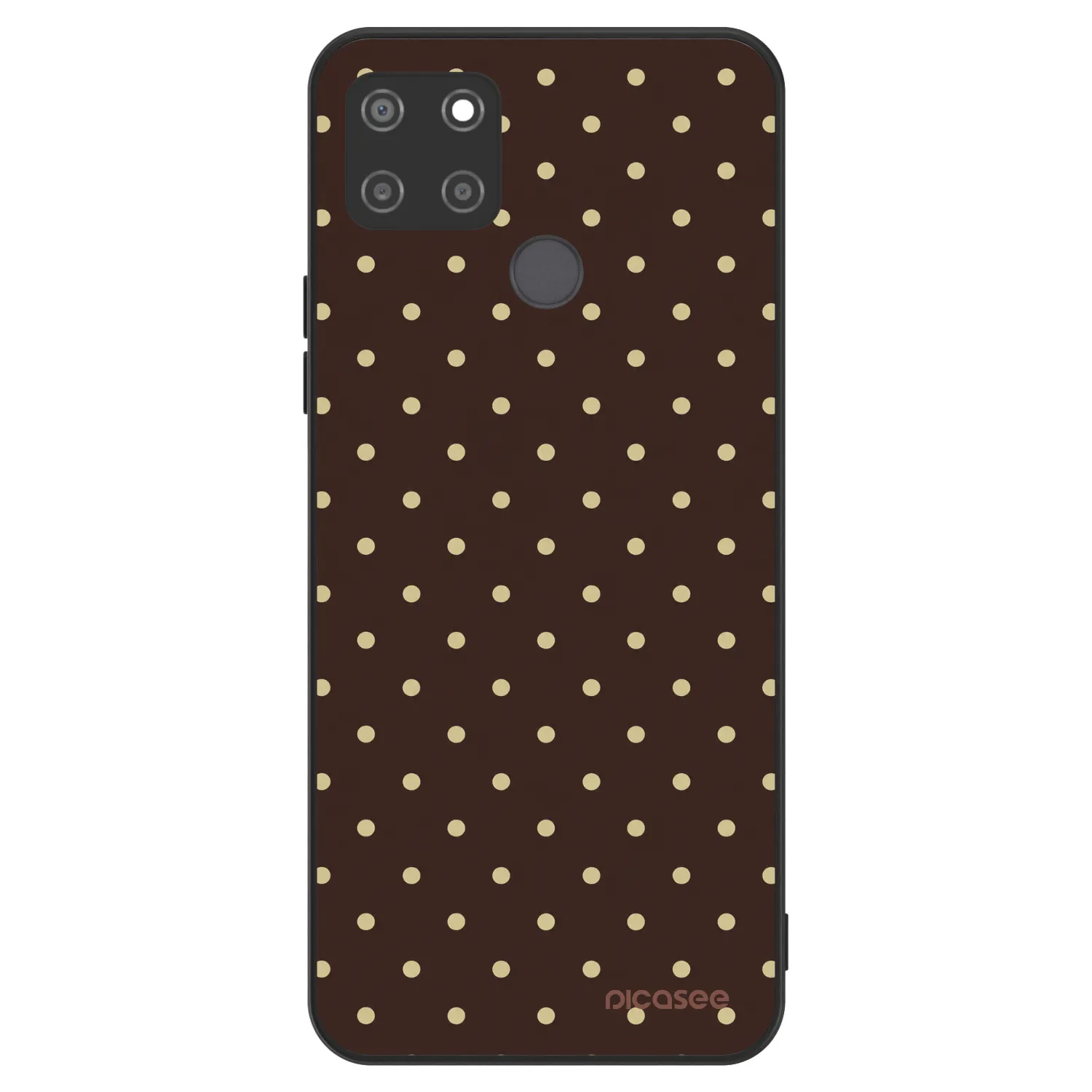 Picasee ULTIMATE CASE για Realme C21Y - Vanilla Dots & Chocolate