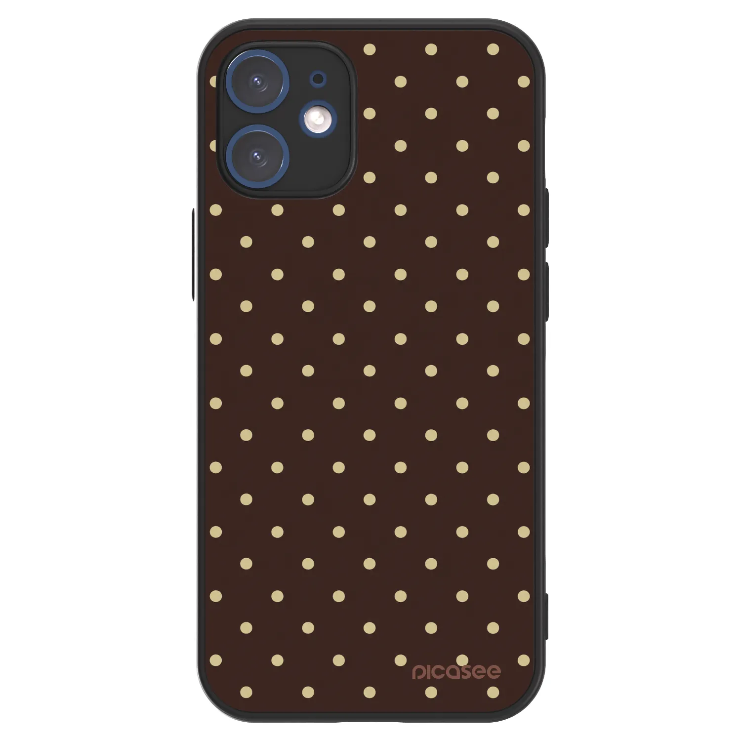 Picasee ULTIMATE CASE MagSafe pro Apple iPhone 12 mini - Vanilla Dots & Chocolate