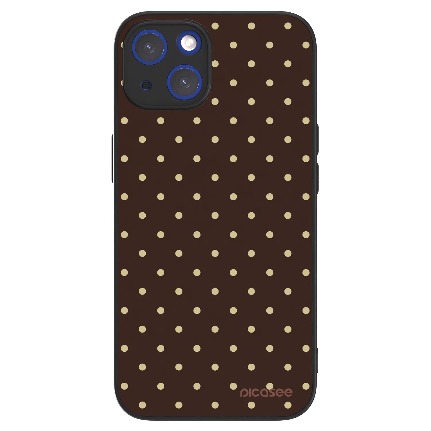 Picasee ULTIMATE CASE MagSafe pro Apple iPhone 14 - Vanilla Dots & Chocolate