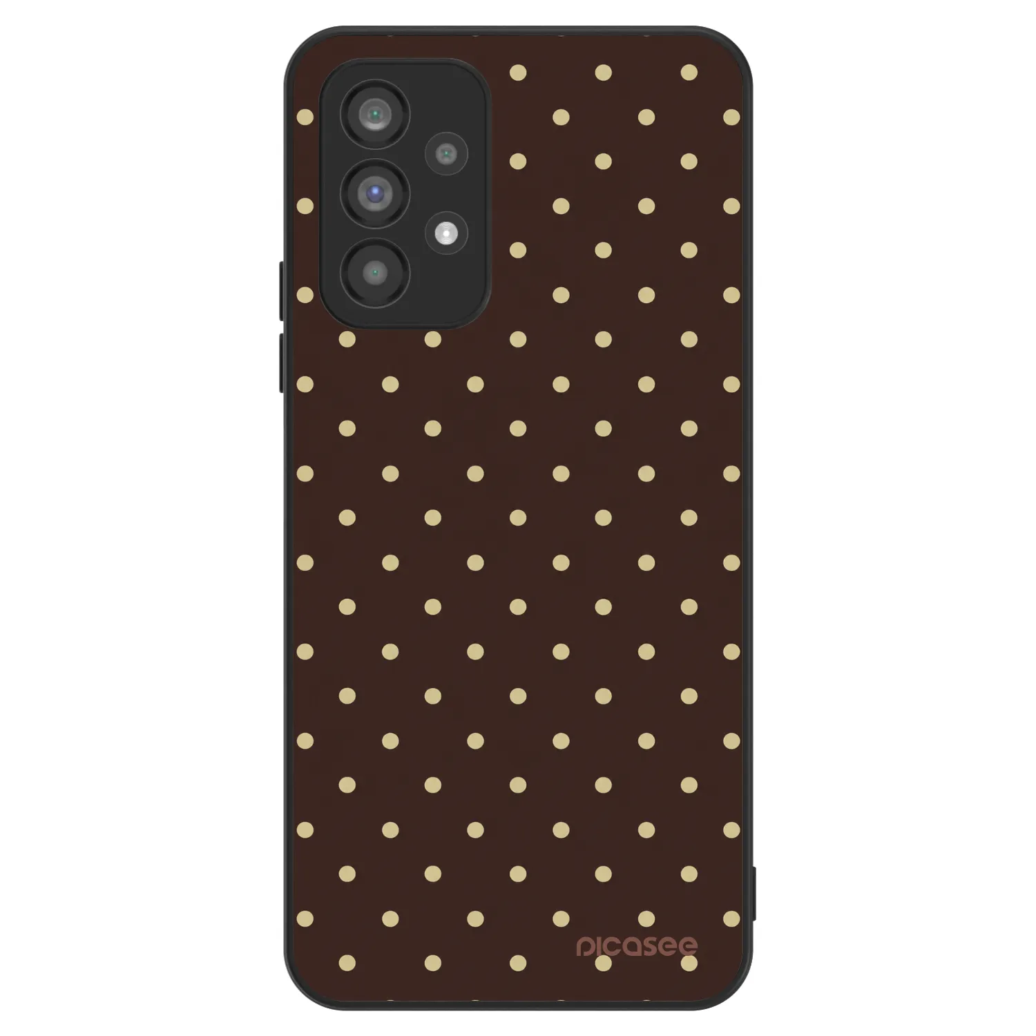 Picasee ULTIMATE CASE για Samsung Galaxy A73 5G - Vanilla Dots & Chocolate