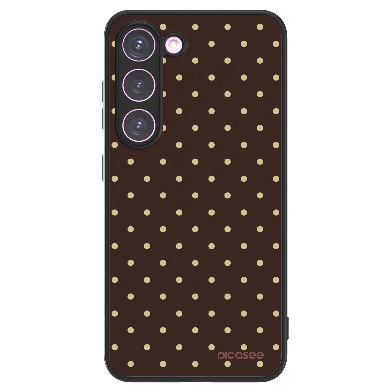 Picasee ULTIMATE CASE για Samsung Galaxy S23 5G - Vanilla Dots & Chocolate