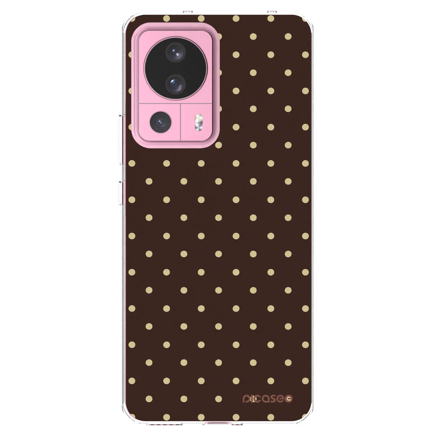 Picasee διαφανής θήκη σιλικόνης Xiaomi 13 Lite - Vanilla Dots & Chocolate