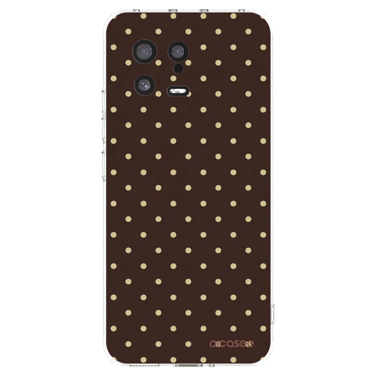 Picasee διαφανής θήκη σιλικόνης Xiaomi 13 - Vanilla Dots & Chocolate