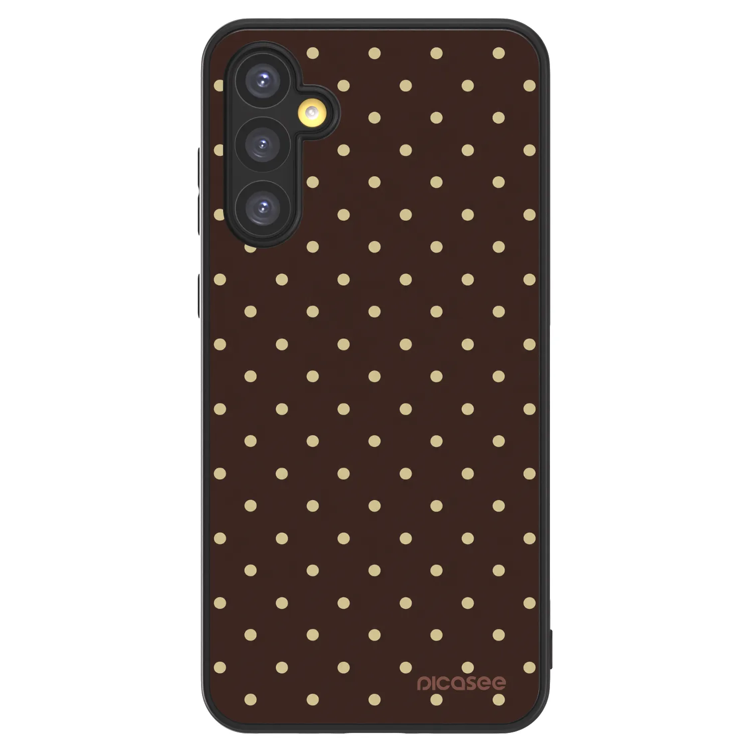 Picasee ULTIMATE CASE για Samsung Galaxy A34 5G A346B - Vanilla Dots & Chocolate