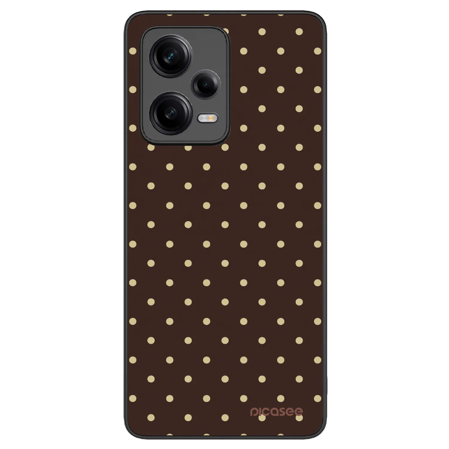 Picasee ULTIMATE CASE για Xiaomi Redmi Note 12 Pro 5G - Vanilla Dots & Chocolate