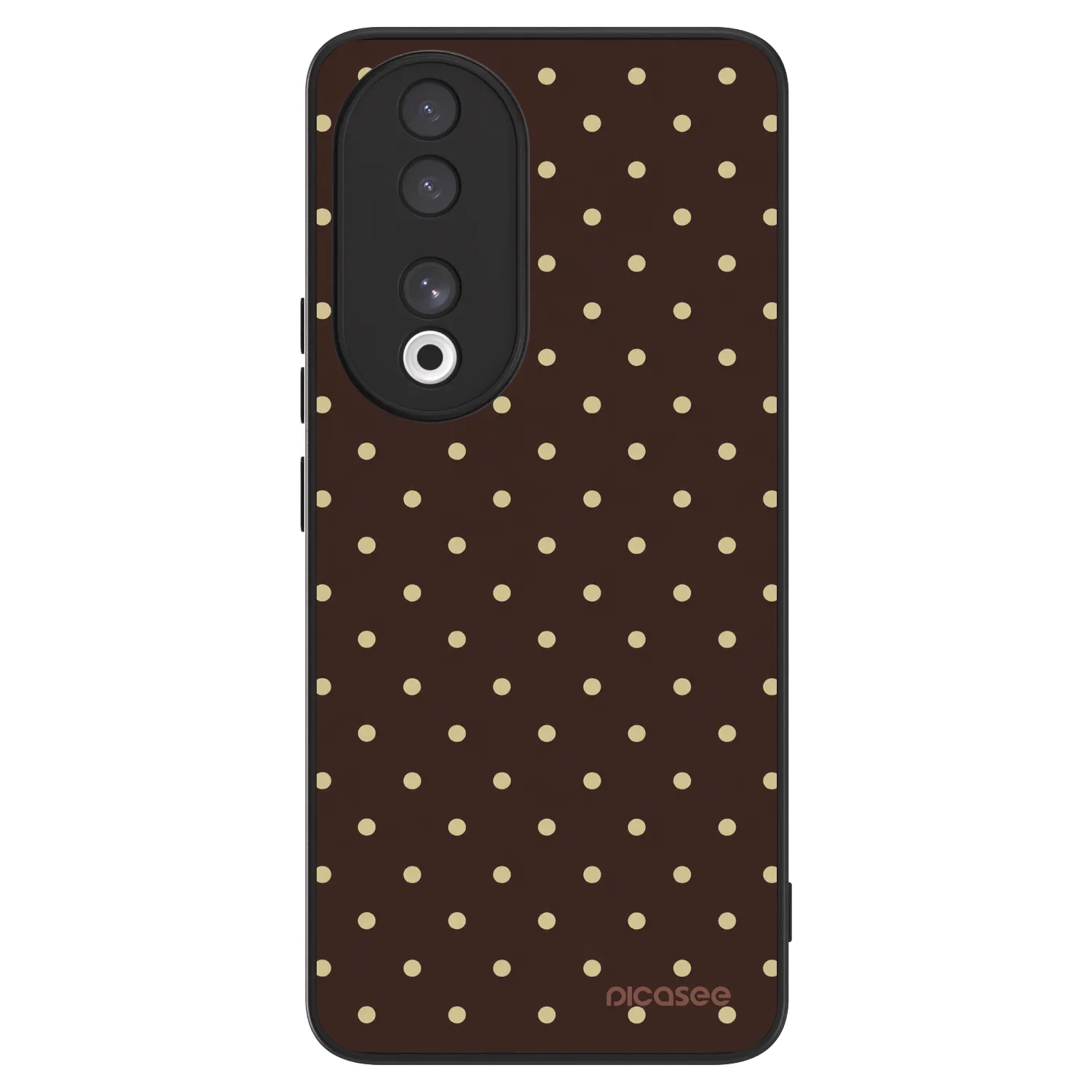 Picasee ULTIMATE CASE για Honor 90 5G - Vanilla Dots & Chocolate