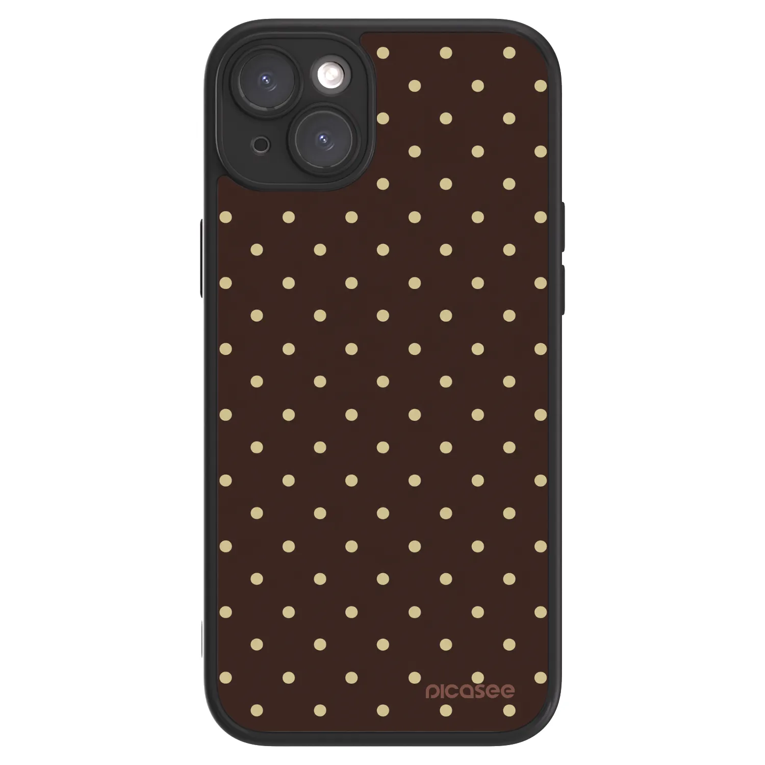 Picasee ULTIMATE CASE για Apple iPhone 15 Plus - Vanilla Dots & Chocolate