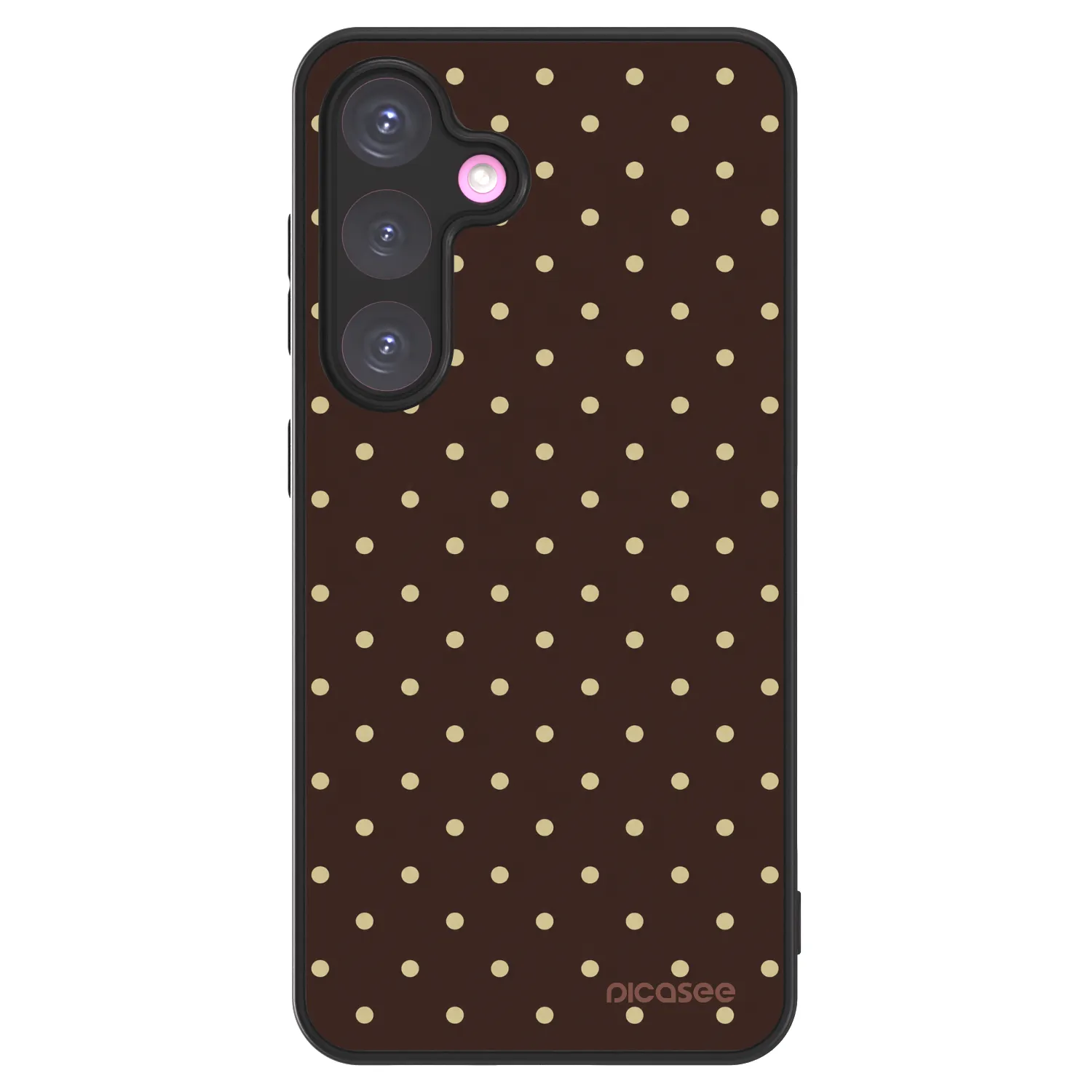 Picasee ULTIMATE CASE PowerShare για Samsung Galaxy S24+ S926B 5G - Vanilla Dots & Chocolate