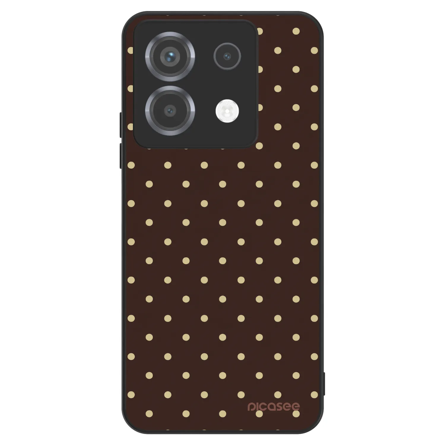 Picasee ULTIMATE CASE για Xiaomi Poco X6 - Vanilla Dots & Chocolate