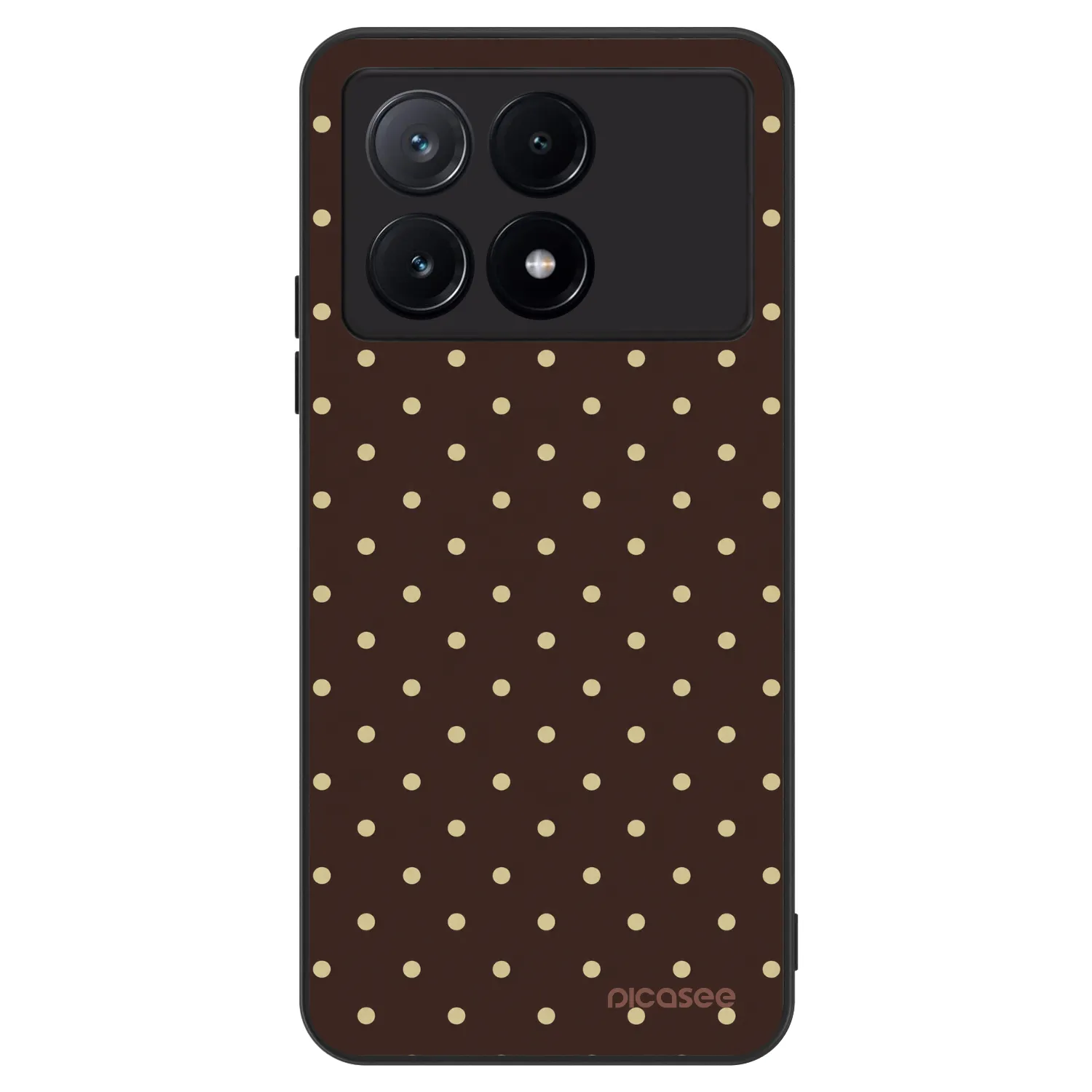 Picasee ULTIMATE CASE για Xiaomi Poco X6 Pro - Vanilla Dots & Chocolate
