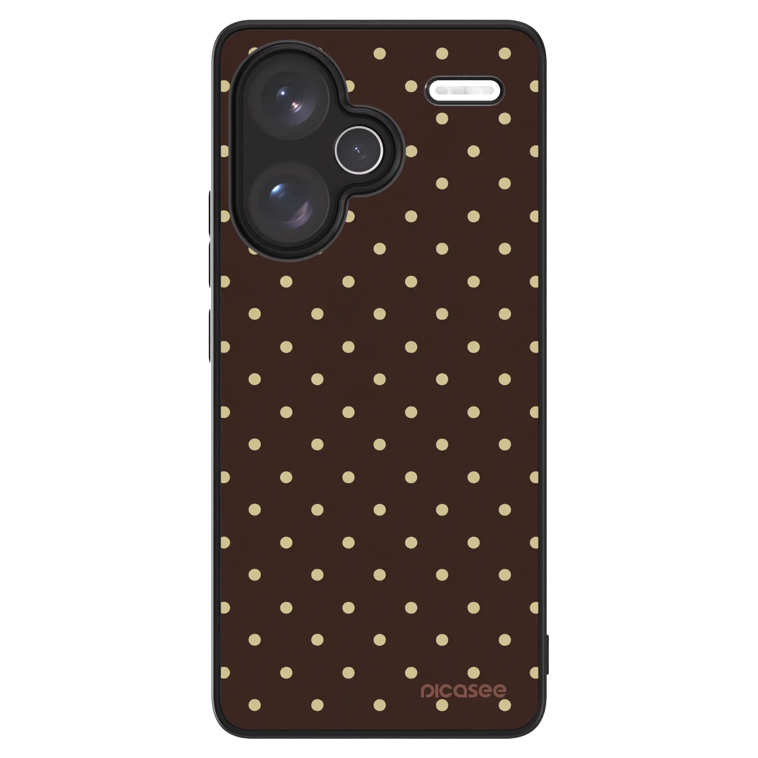 Picasee ULTIMATE CASE για Xiaomi Redmi Note 13 Pro+ 5G - Vanilla Dots & Chocolate