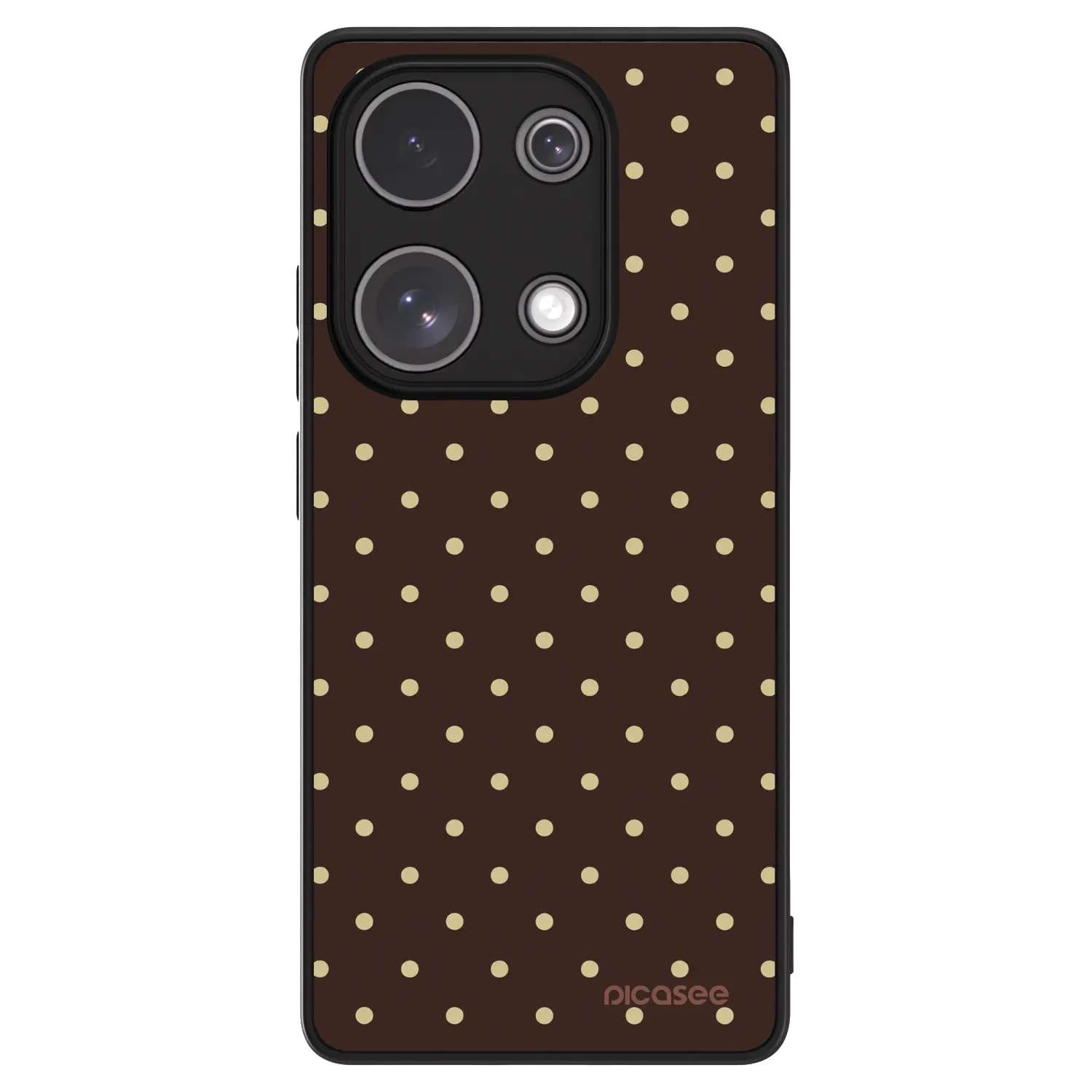 Picasee ULTIMATE CASE για Xiaomi Redmi Note 13 Pro 4G - Vanilla Dots & Chocolate