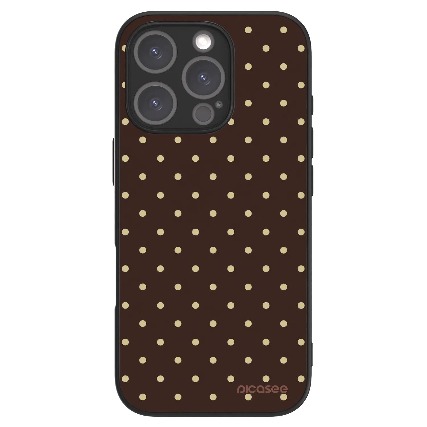 Picasee ULTIMATE CASE MagSafe pro Apple iPhone 16 Pro - Vanilla Dots & Chocolate