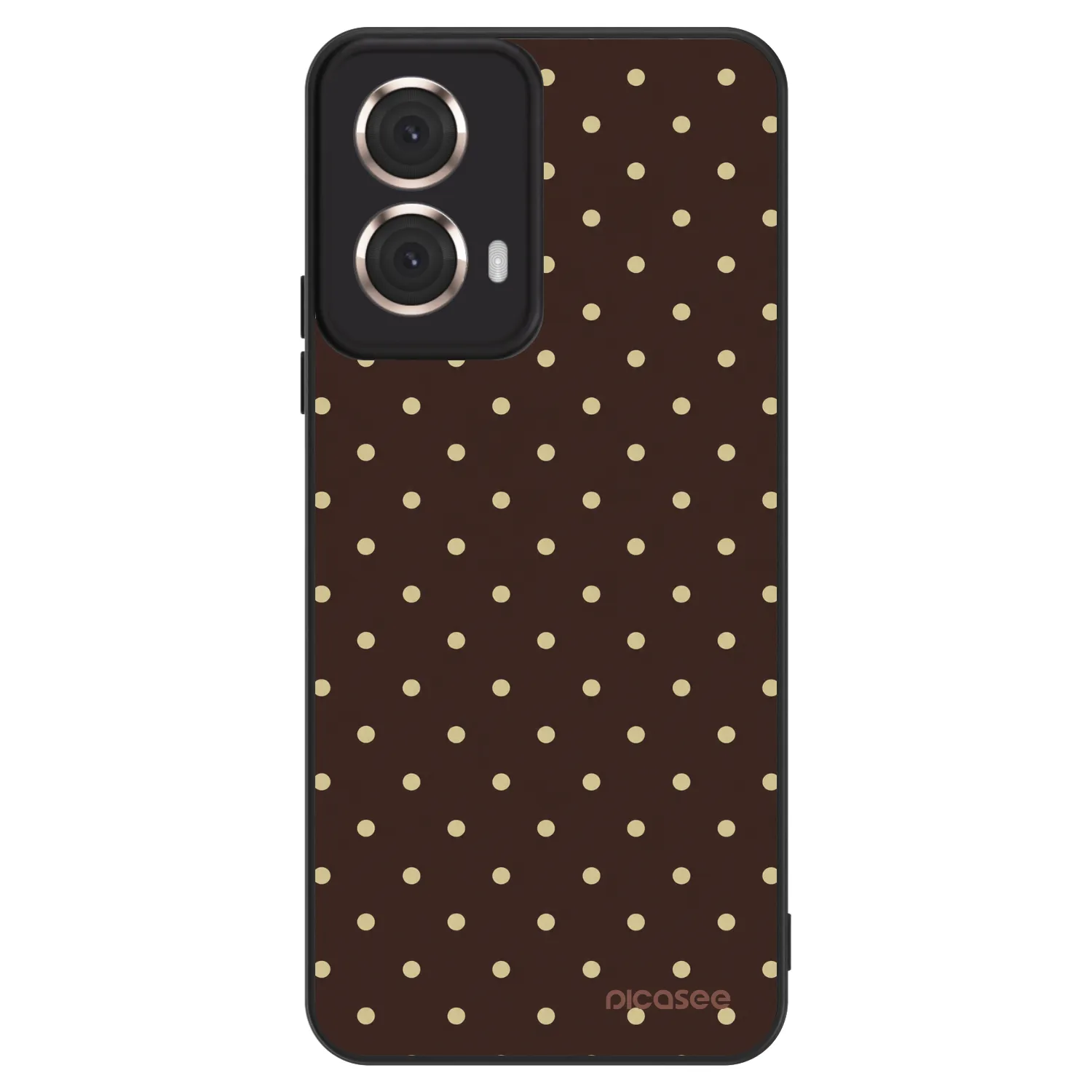 Picasee ULTIMATE CASE για Motorola Moto G85 - Vanilla Dots & Chocolate