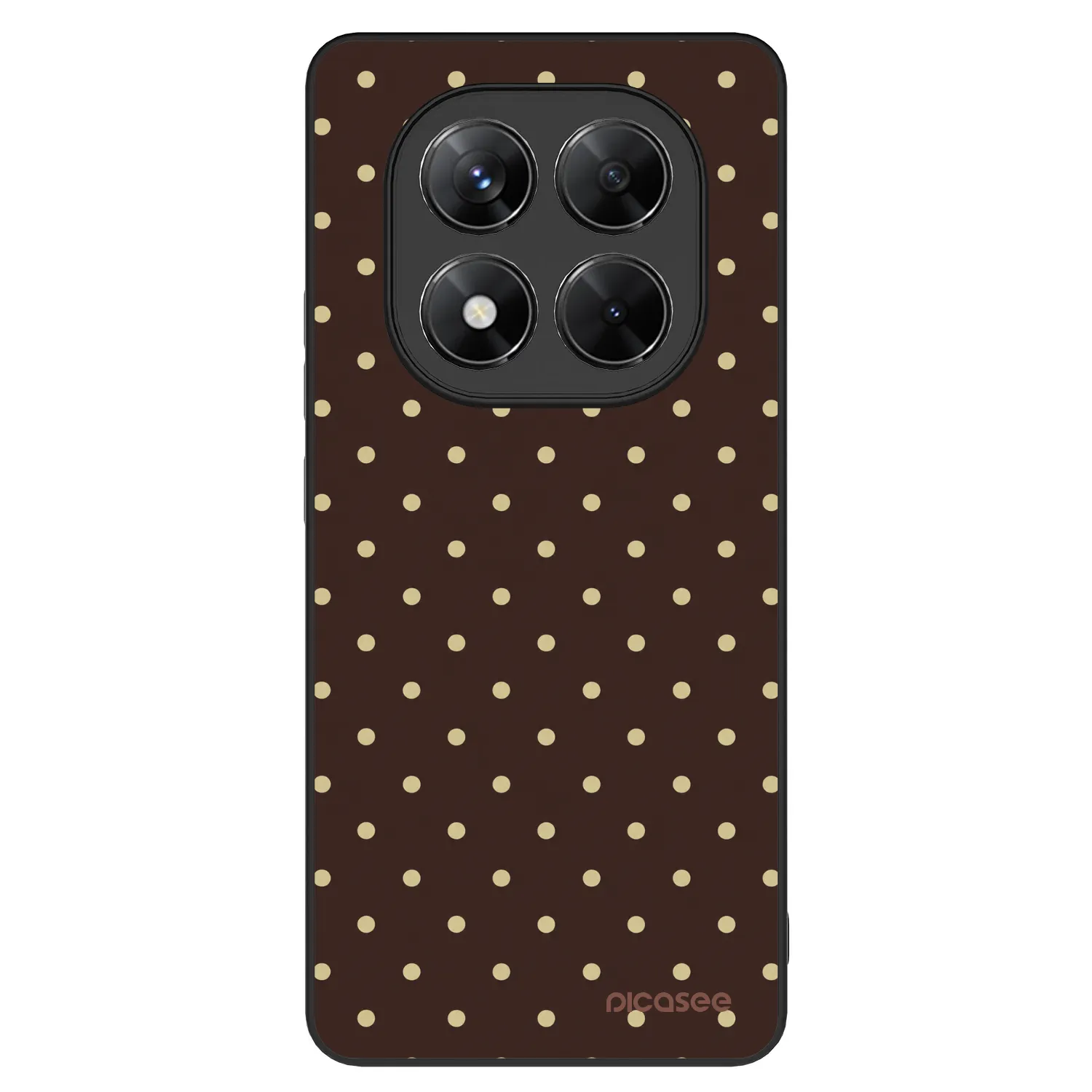 Picasee ULTIMATE CASE για Xiaomi Redmi Note 14 Pro 5G - Vanilla Dots & Chocolate
