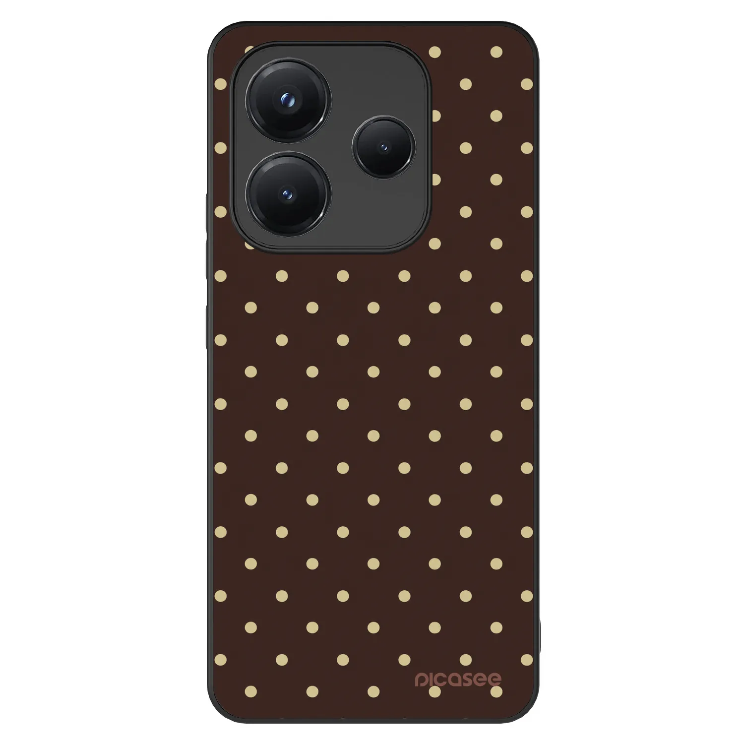 Picasee ULTIMATE CASE για Xiaomi Redmi Note 14 5G - Vanilla Dots & Chocolate