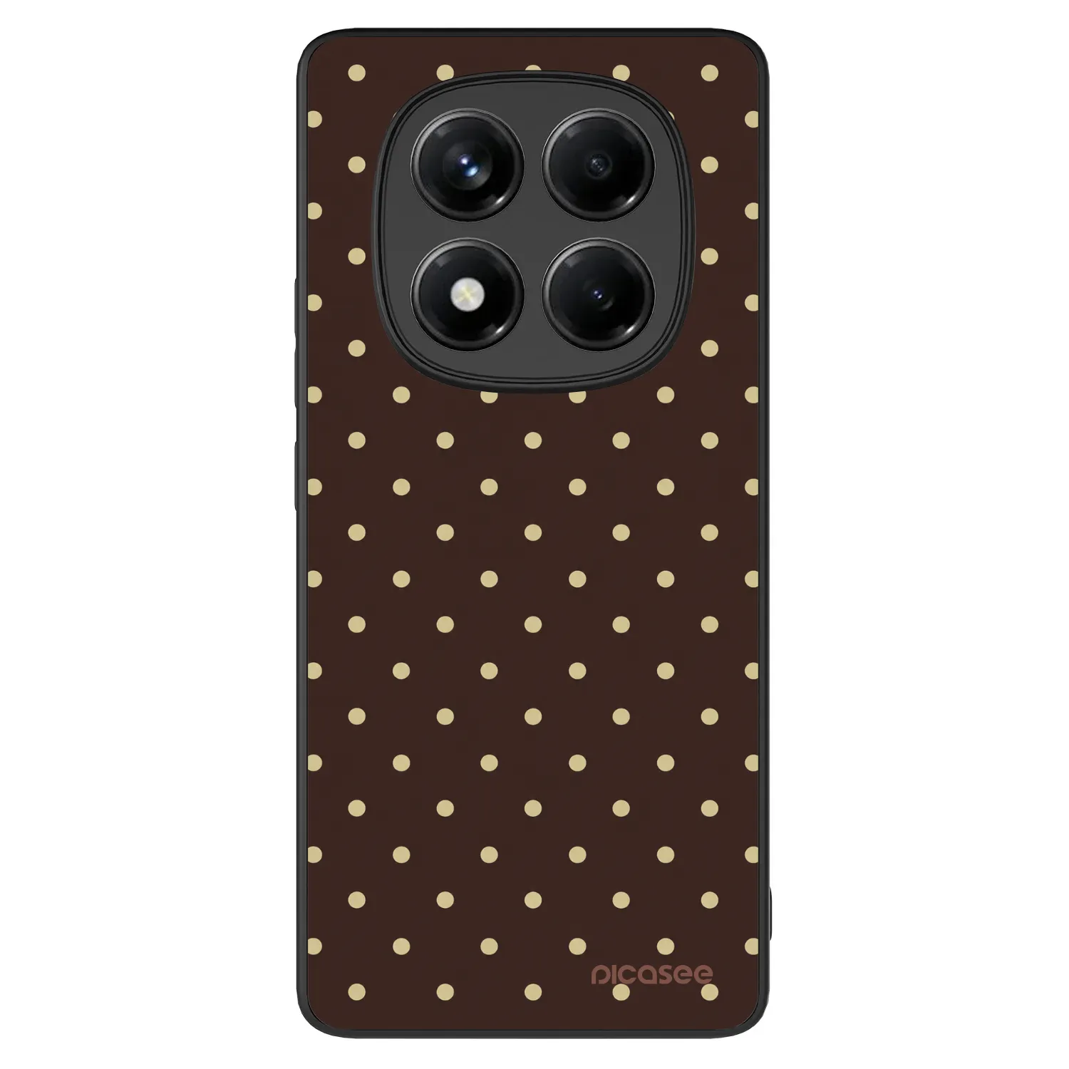 Picasee ULTIMATE CASE για Xiaomi Redmi Note 14 Pro 4G - Vanilla Dots & Chocolate