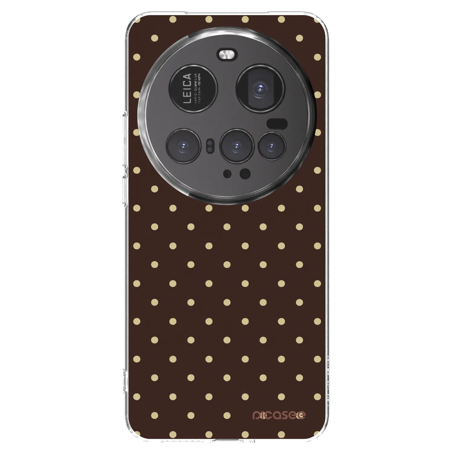 Picasee διαφανής θήκη σιλικόνης Xiaomi 15 Ultra - Vanilla Dots & Chocolate