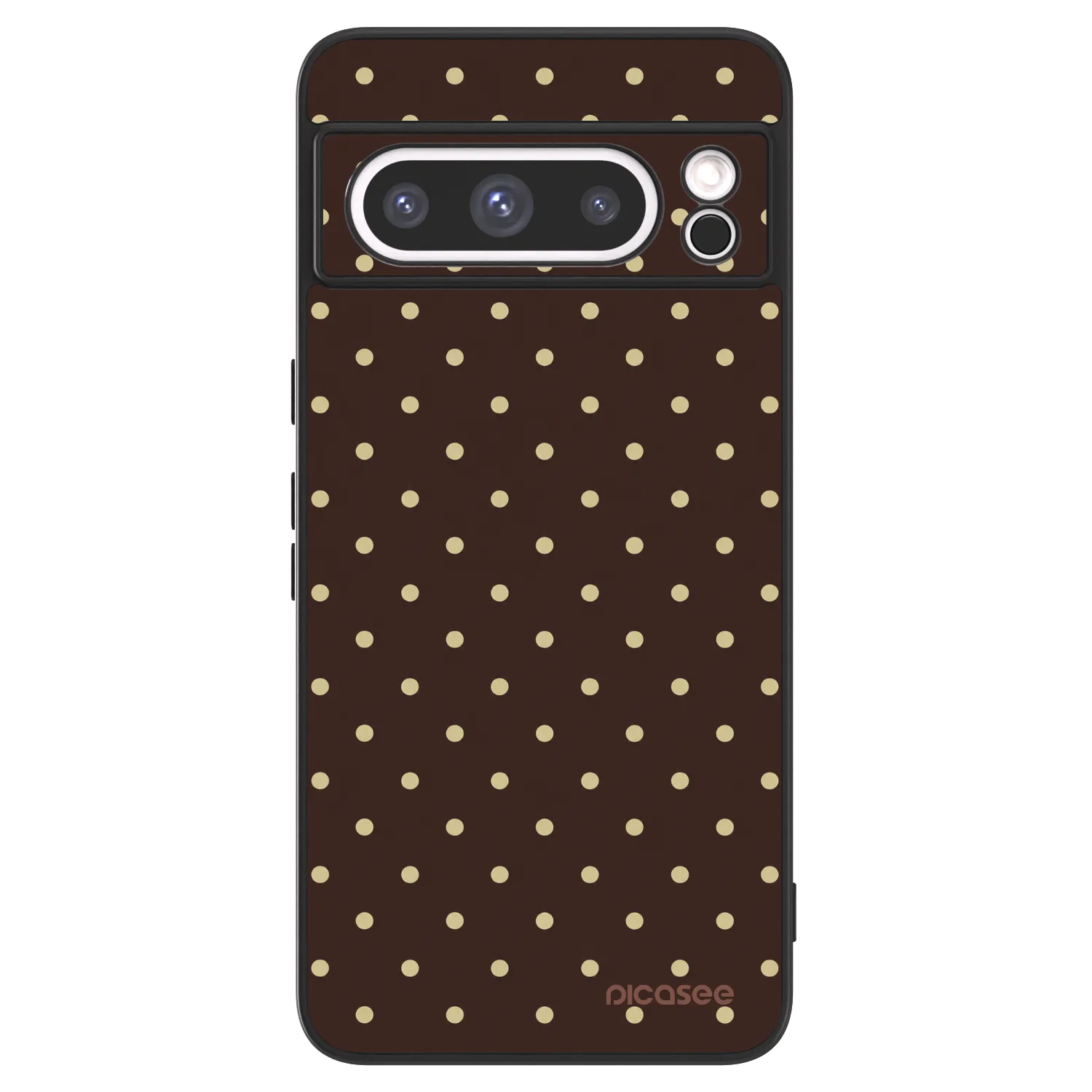 Picasee ULTIMATE CASE για Google Pixel 8 Pro - Vanilla Dots & Chocolate