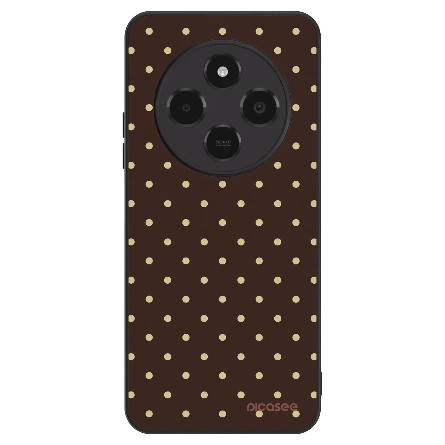 Picasee ULTIMATE CASE για Xiaomi Poco C75 - Vanilla Dots & Chocolate
