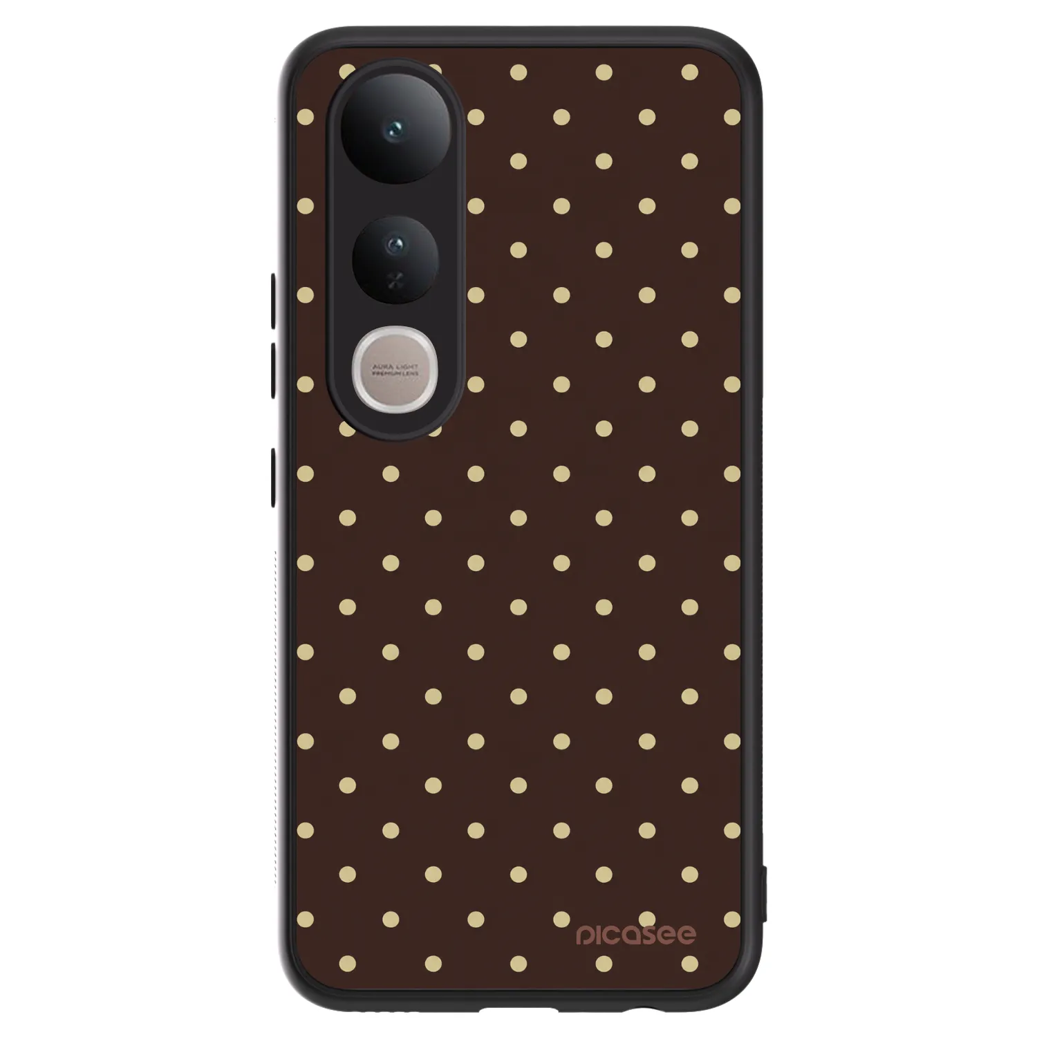 Picasee ULTIMATE CASE για Vivo V50 Lite 5G - Vanilla Dots & Chocolate